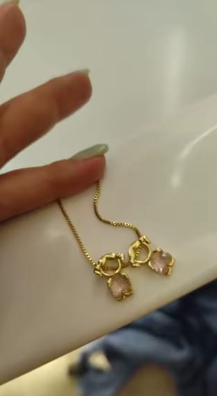 Customer photo review of Colgante Abuela y Nietos personalizado
