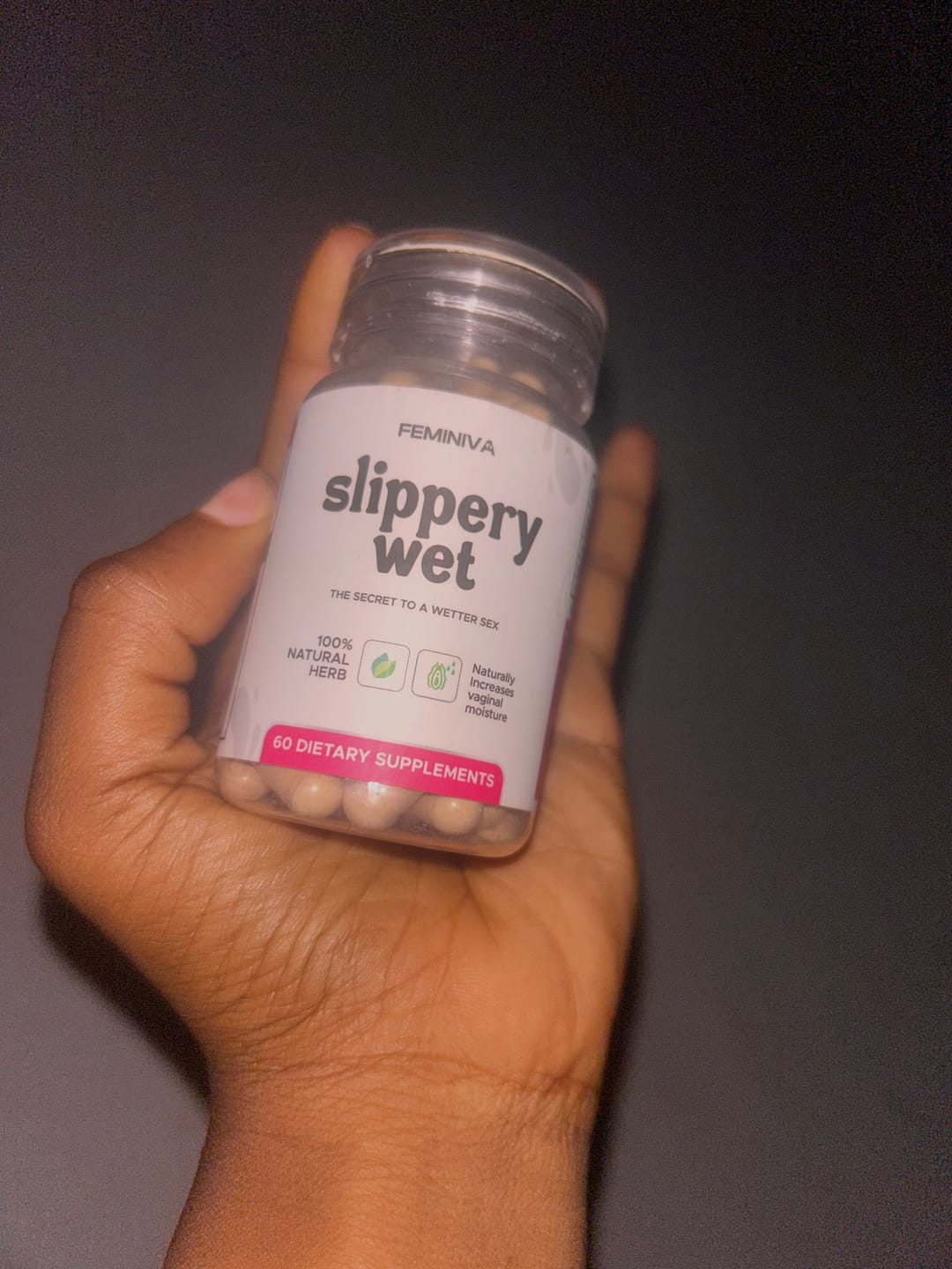 Customer photo review of SLIPPERY WET