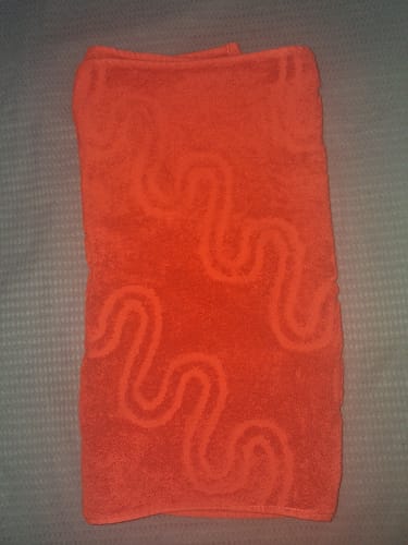 Customer photo review of Reby- Curly Patterns Towel
