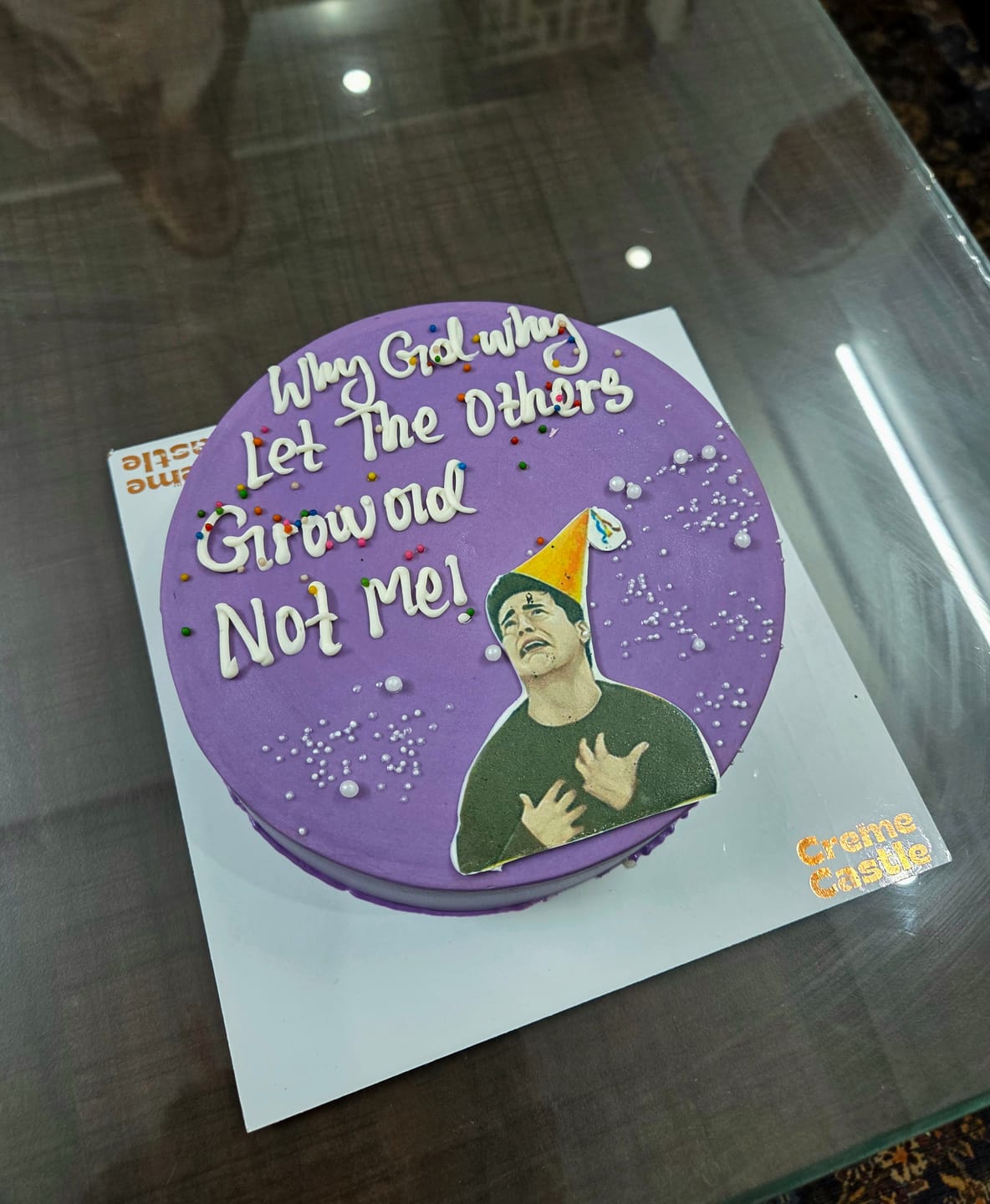 Customer photo review of Joey Meme Cake