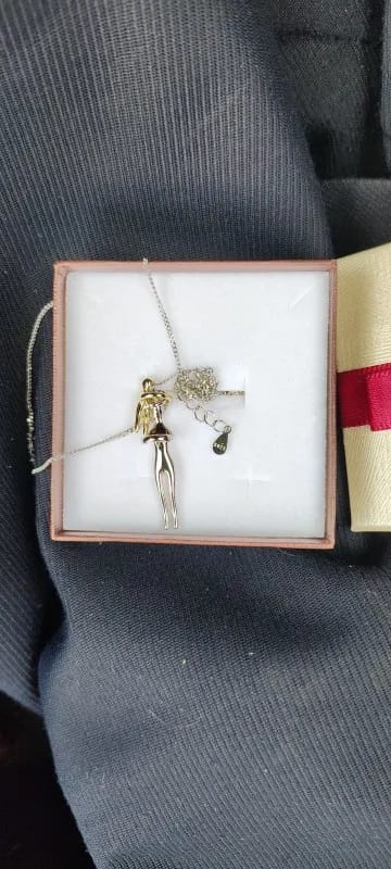 Customer photo review of Embrace Necklace