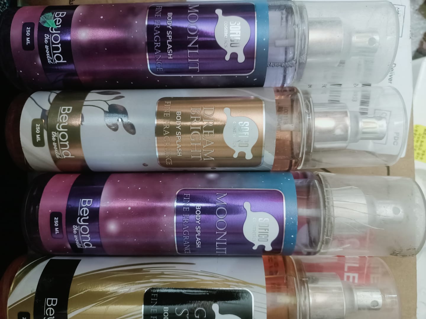 Customer photo review of Beyond body splash (Dream Bright) 250 ml