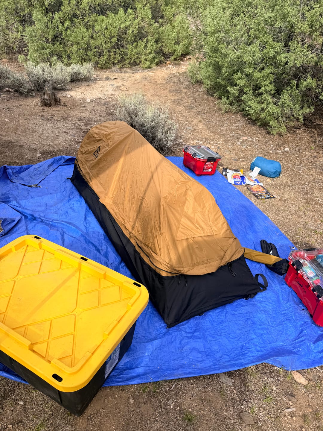 Customer photo review of SUMMIT 3.0 BEDROLL