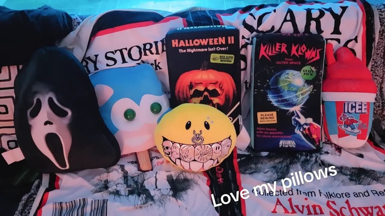 Customer photo review of GUSHY, THE FLOODED SMILEY PLUSHIE
