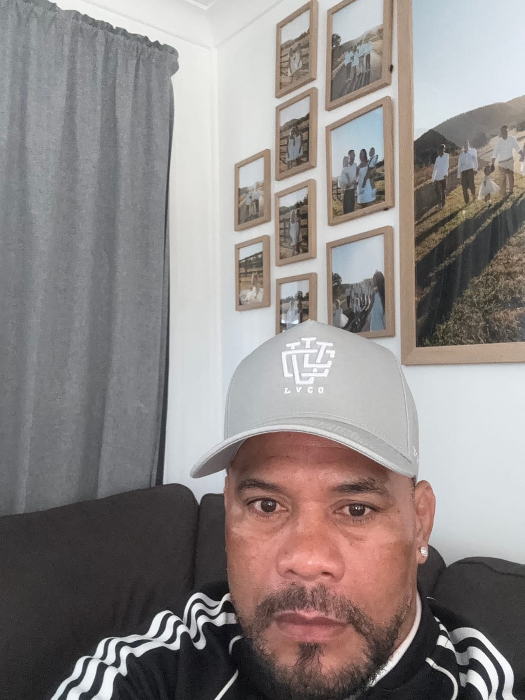 Customer photo review of DEEP FIT LVCO "Blood Red" A-Frame Snapback
