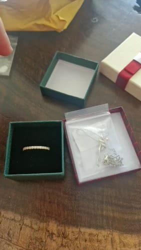 Customer photo review of Embrace Necklace