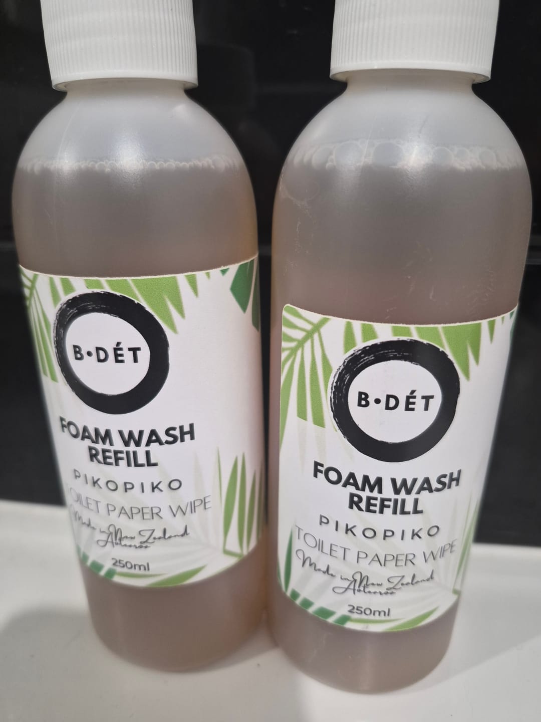 Customer photo review of 250ml BDÉT Foam Wash Refill