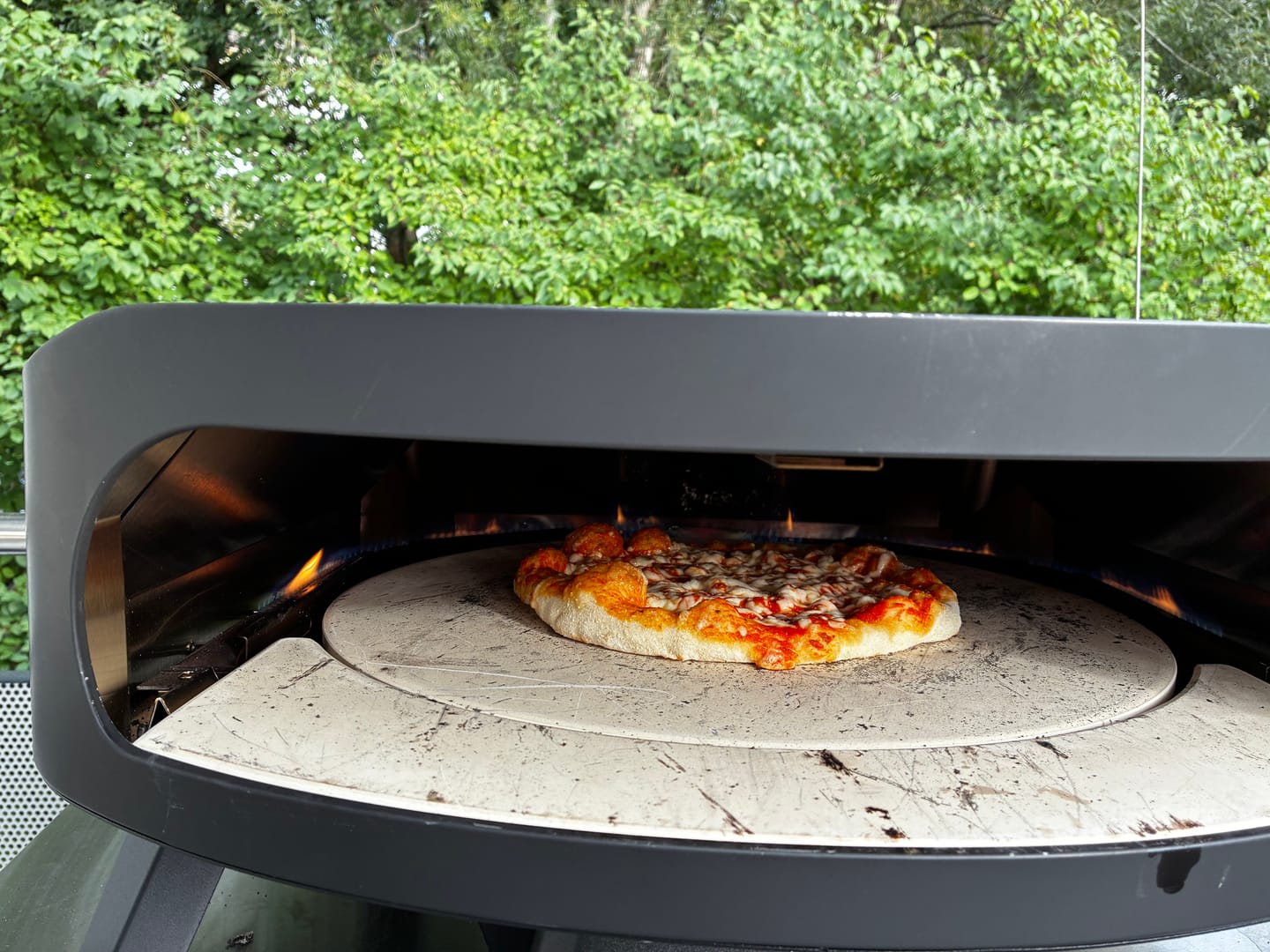Customer photo review of Cozze leichte Pizzaschaufel mit Löchern 60x28x28cm, Aluminium