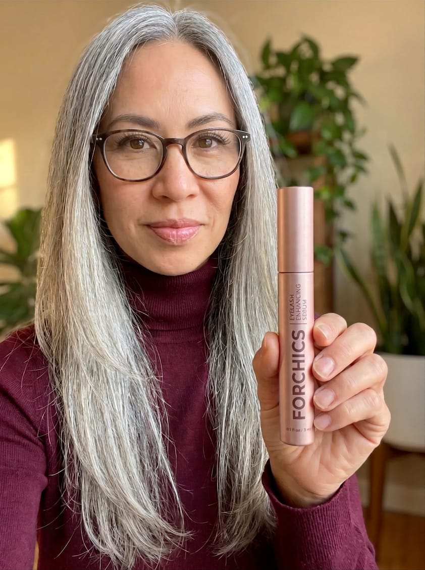 Customer photo review of Eyelash Enhancing Serum
