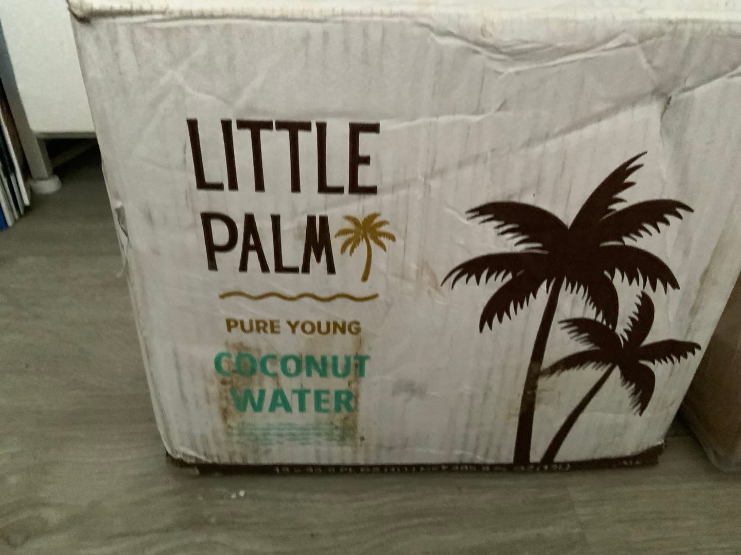 Customer photo review of Young Coconut Water - 16.9oz / 24 Pack