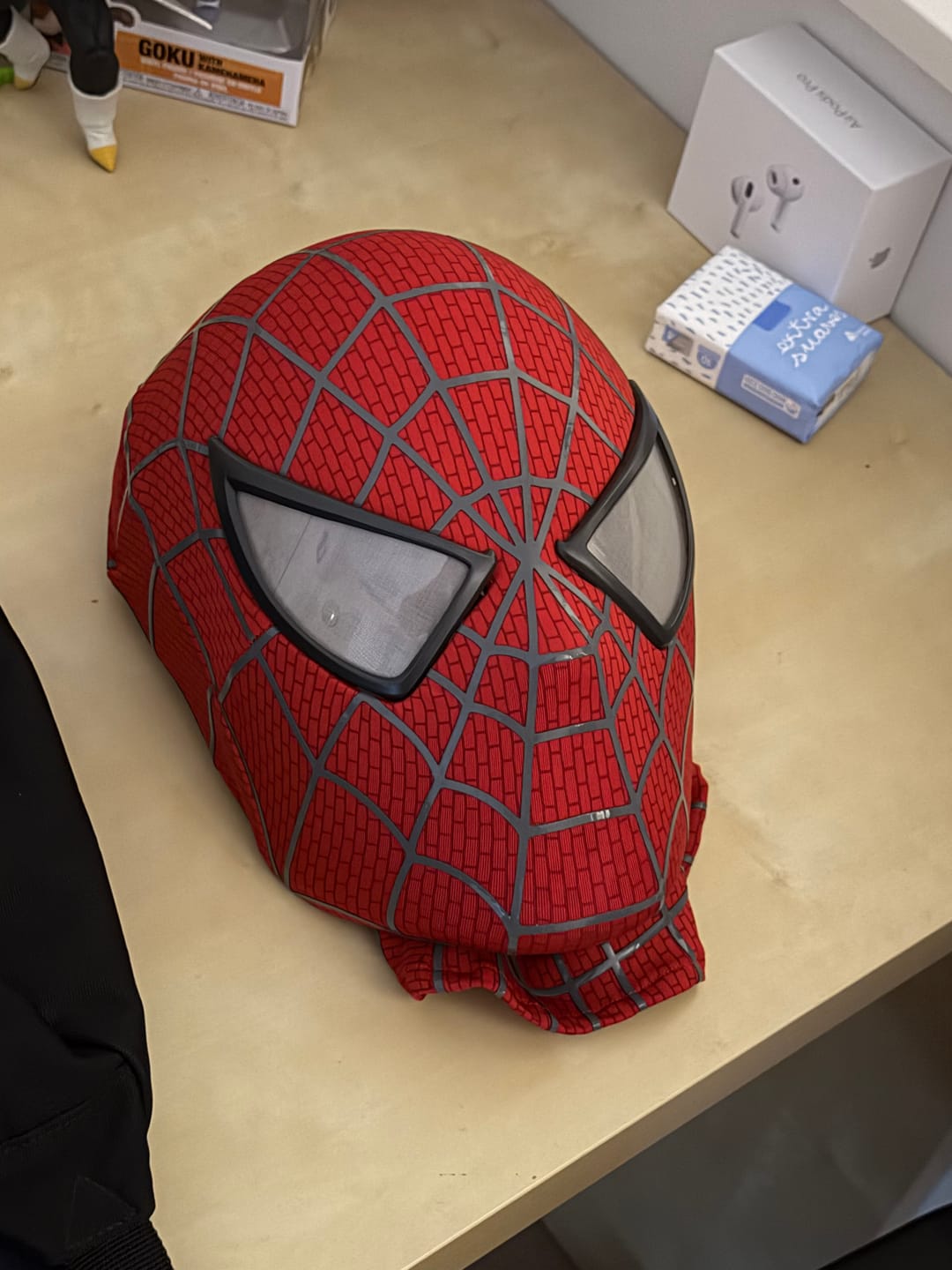 Customer photo review of Masque Spiderman - Tobey Maguire