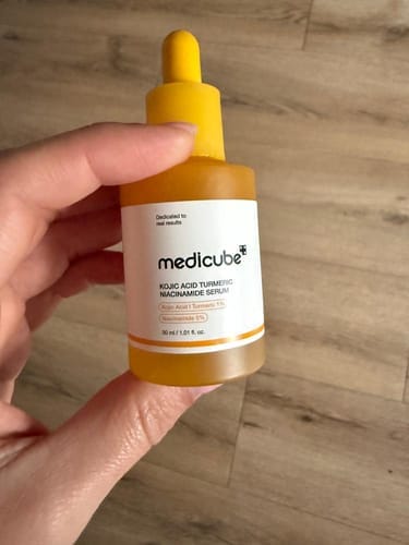 Customer photo review of Kojic Acid Turmeric Toner