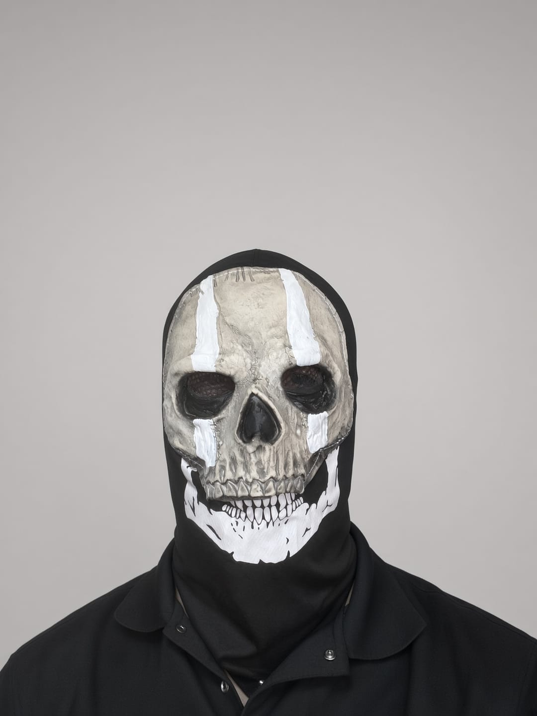 Customer photo review of Call Of Duty Ghost Balaclava Latex Mask