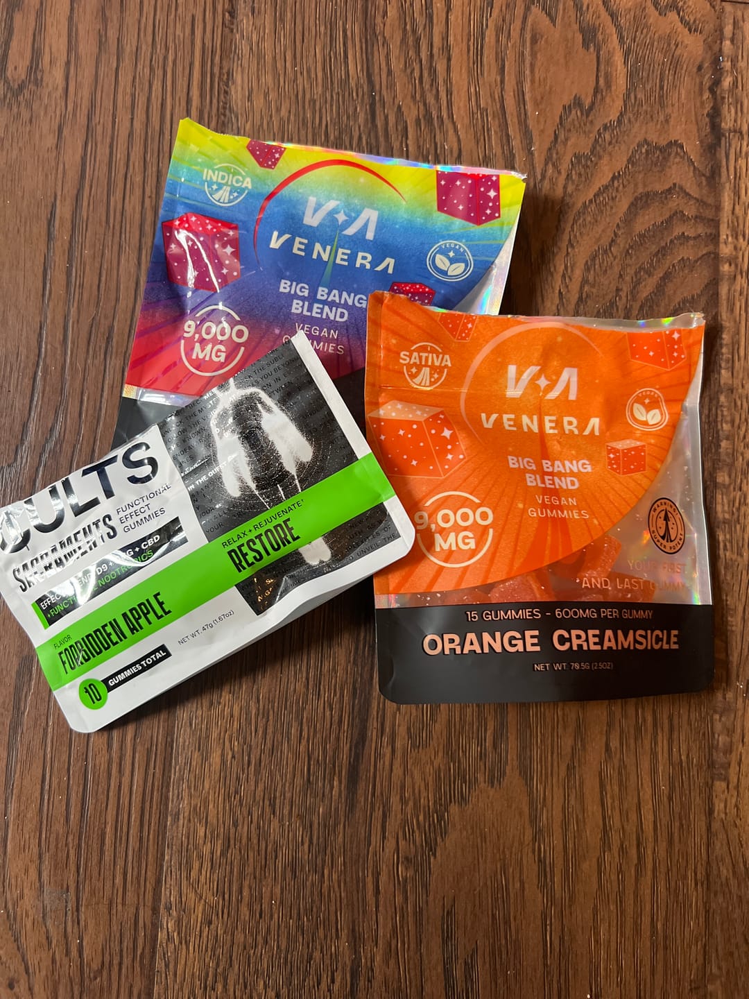 Customer photo review of D9 THCP + THCA Gummies (9,000 MG)