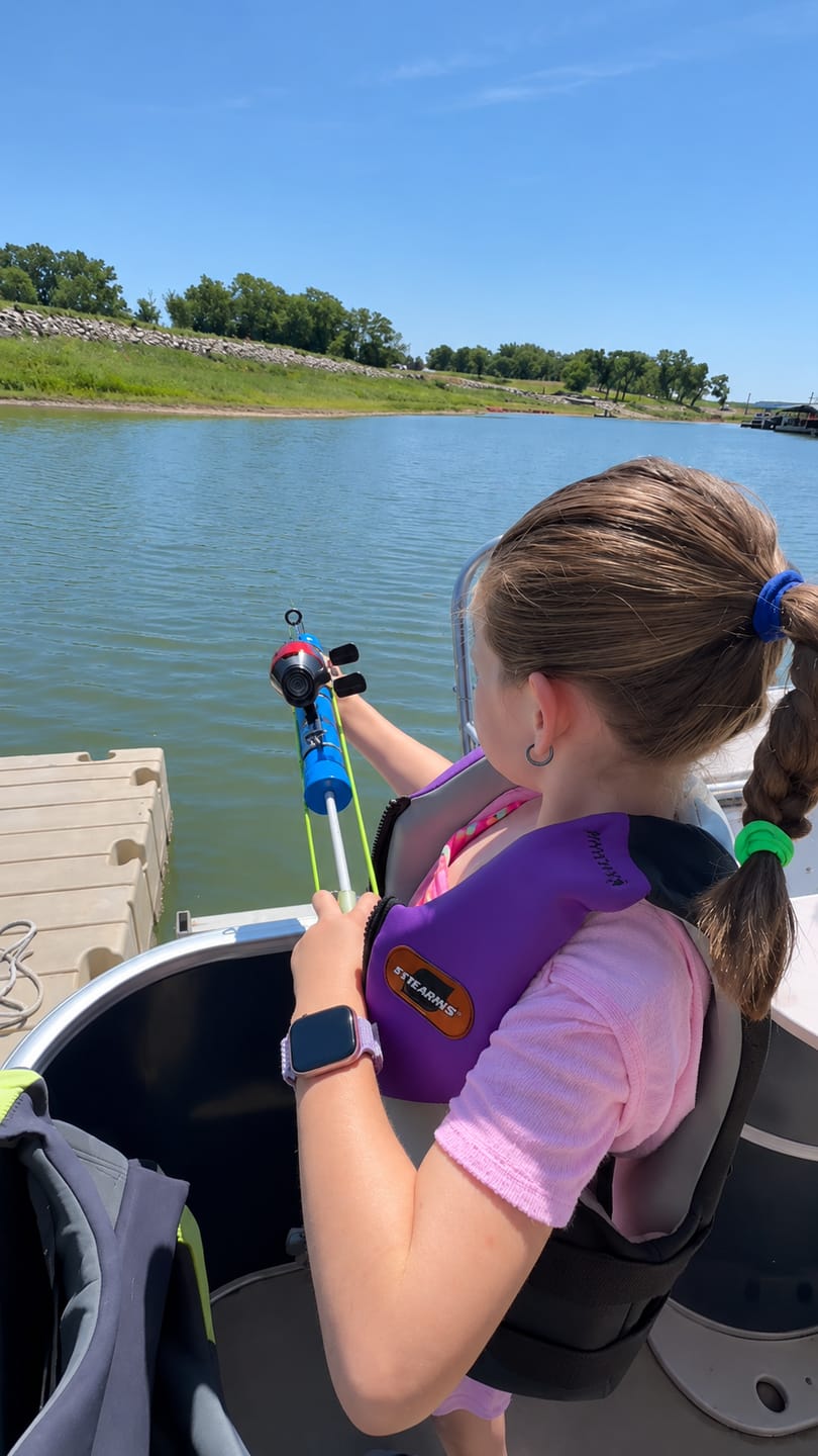 Customer photo review of Catapult fishing rod + reel kit