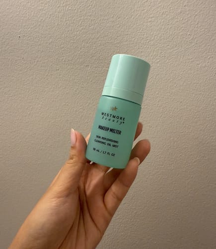 Customer photo review of Makeup Melter Cleansing Mist