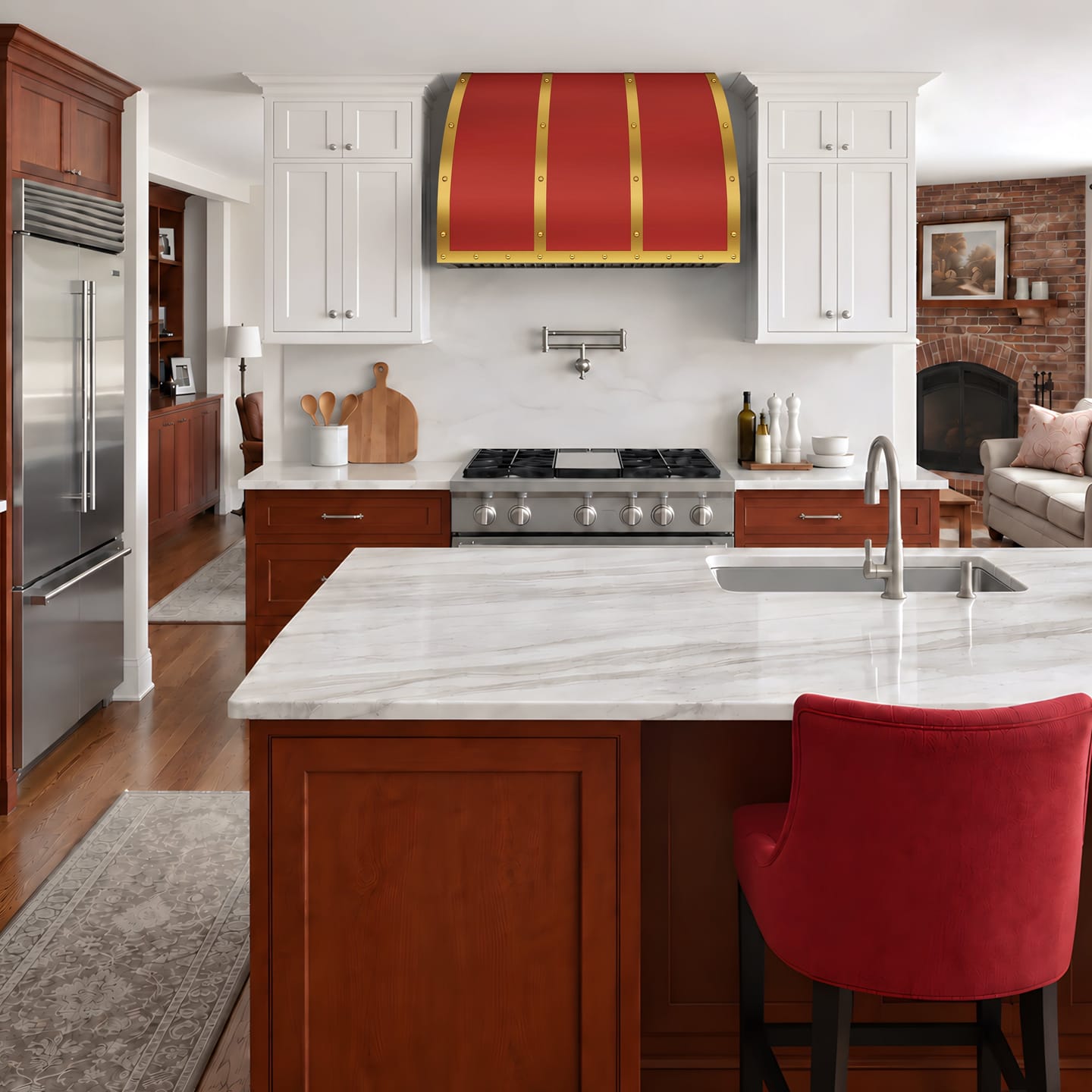Customer photo review of CKH Stainless Steel Kitchen Hood Unique Build With Aesthetics CKH-S17