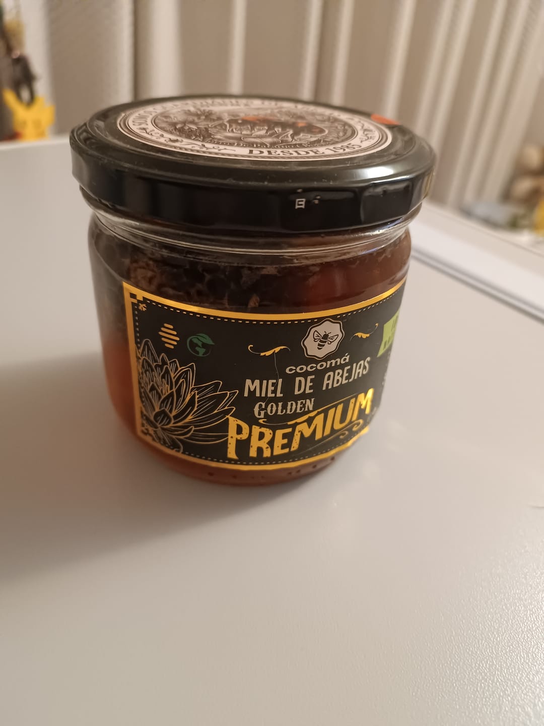 Customer photo review of Miel Con Panal Origen Tierra Alta Córdoba