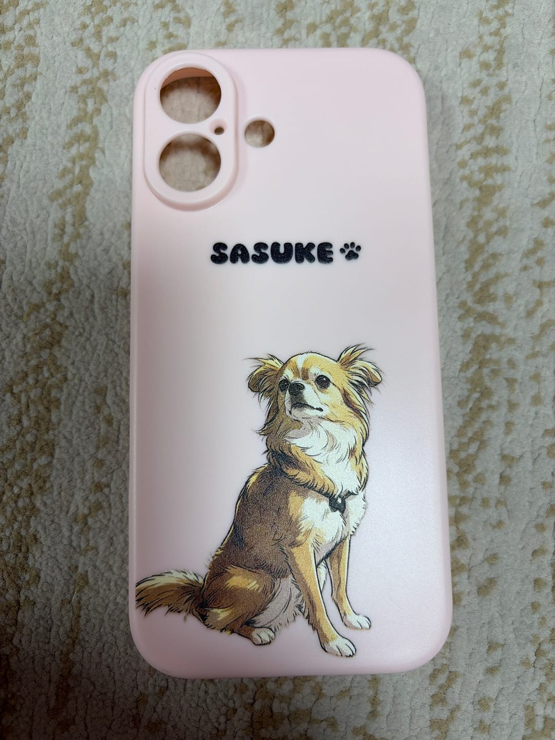 Customer photo review of ペットの写真で作るオリジナルユアフォトスマホケース02（iPhone,Android）