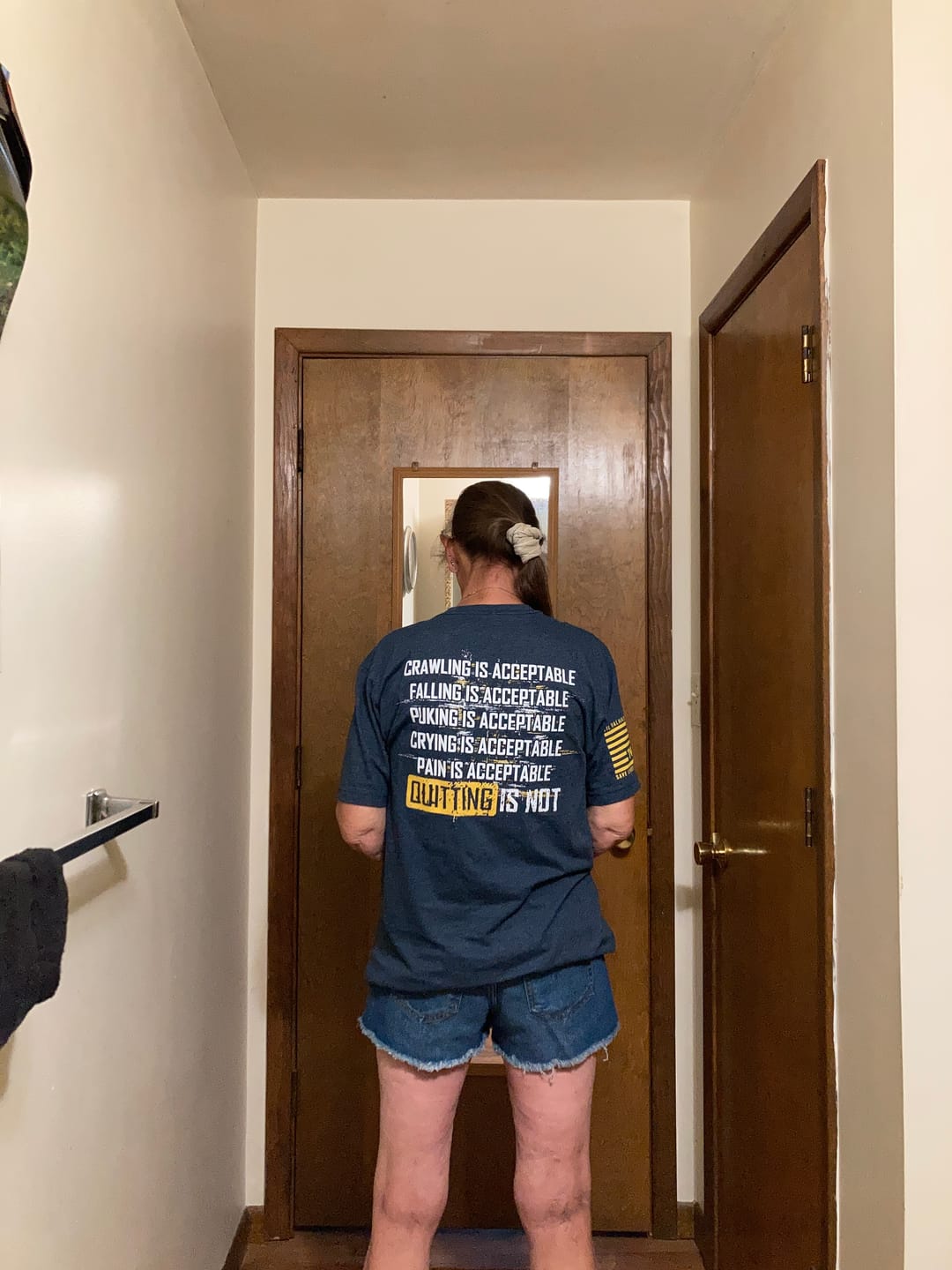 Customer photo review of Keep Moving Forward