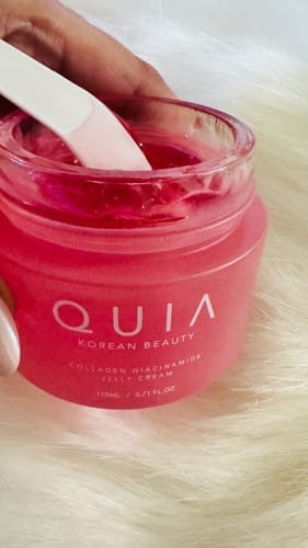 Customer photo review of Collagen Niacinamide Jelly Cream