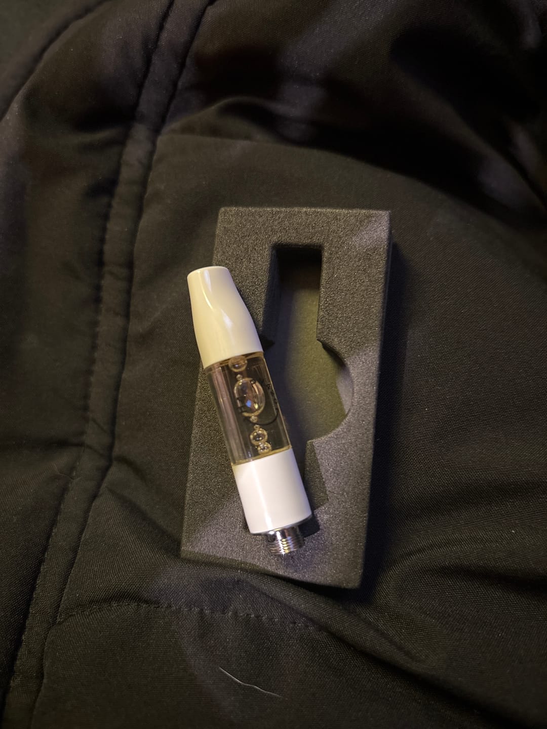 Customer photo review of THC Vape 1ml Postless Cartridge – Wedding Cake