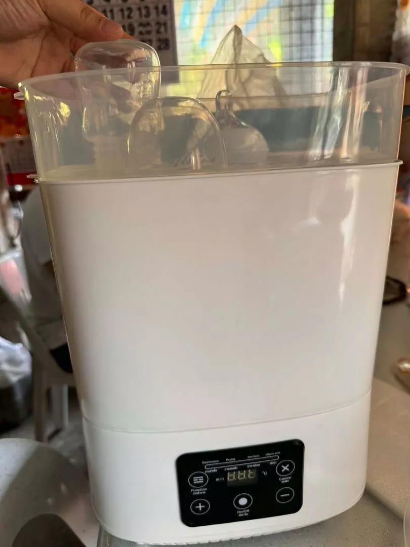 Customer photo review of 5 in 1 Baby Bottle Sterilizer With Drying Bottle Heater Capacity Auto Shut-Off