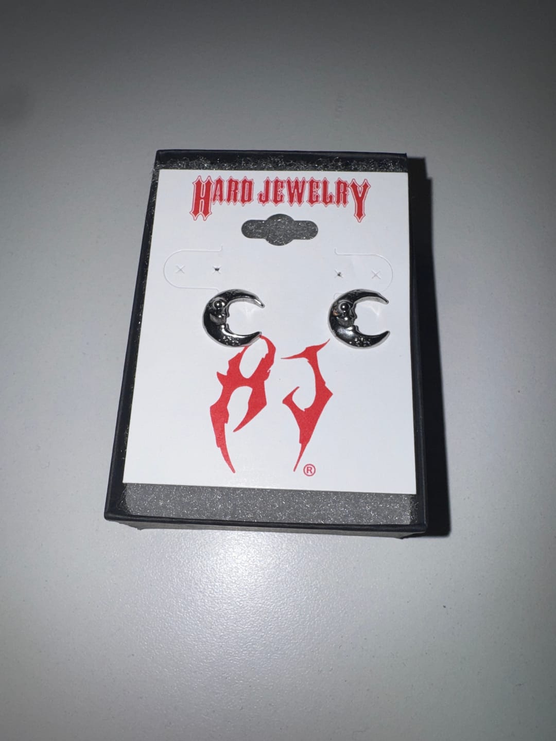 Customer photo review of LUNA THE LUNATIC LUNAR EARRING