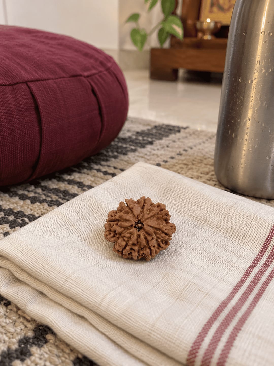 Customer photo review of 8 Mukhi Rudraksha (Nepali)