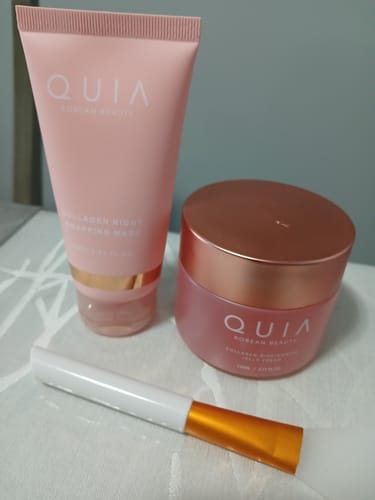 Customer photo review of Collagen Niacinamide Jelly Cream