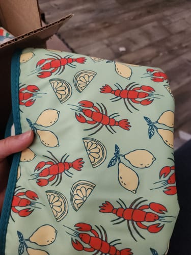 Customer photo review of 🎁 Ultra-Soft Bamboo Machine Washable and Wipeable Diaper Change Mat (100% off)