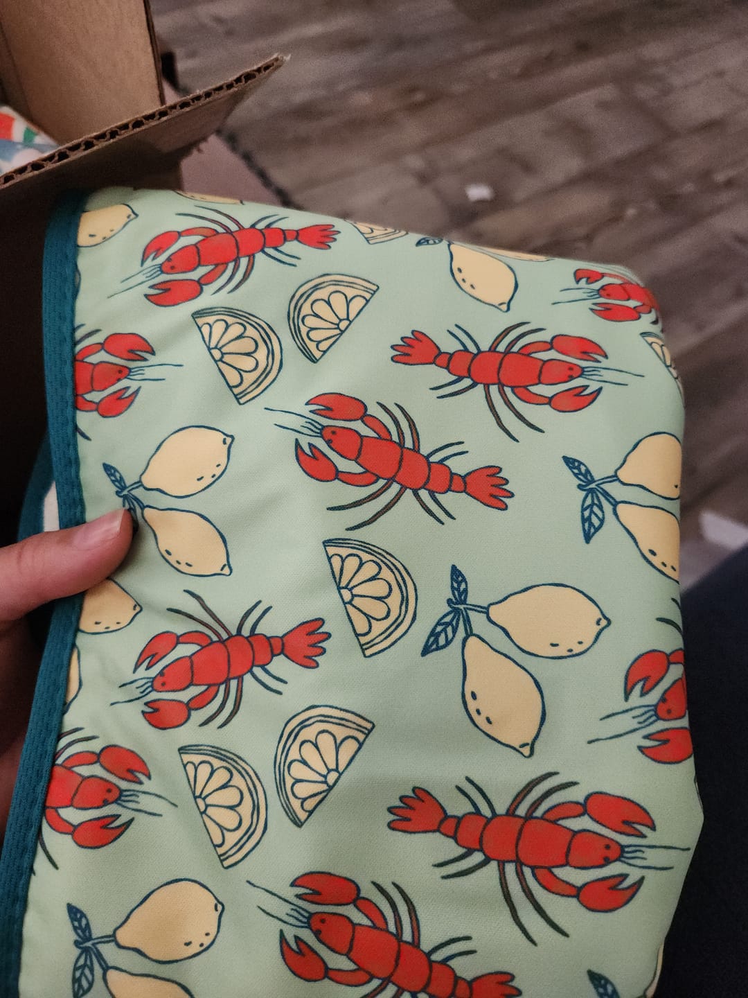 Customer photo review of 🎁 Ultra-Soft Bamboo Machine Washable and Wipeable Diaper Change Mat (100% off)