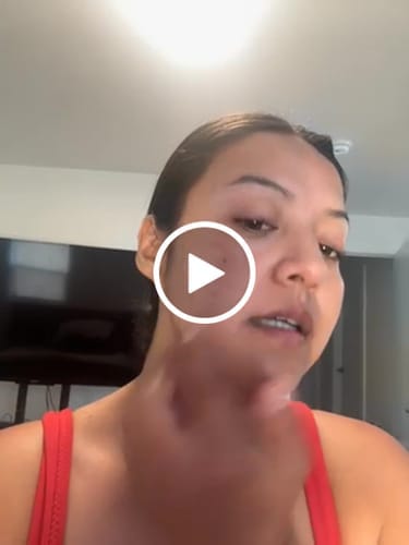 Customer photo review of No More Pore Pads