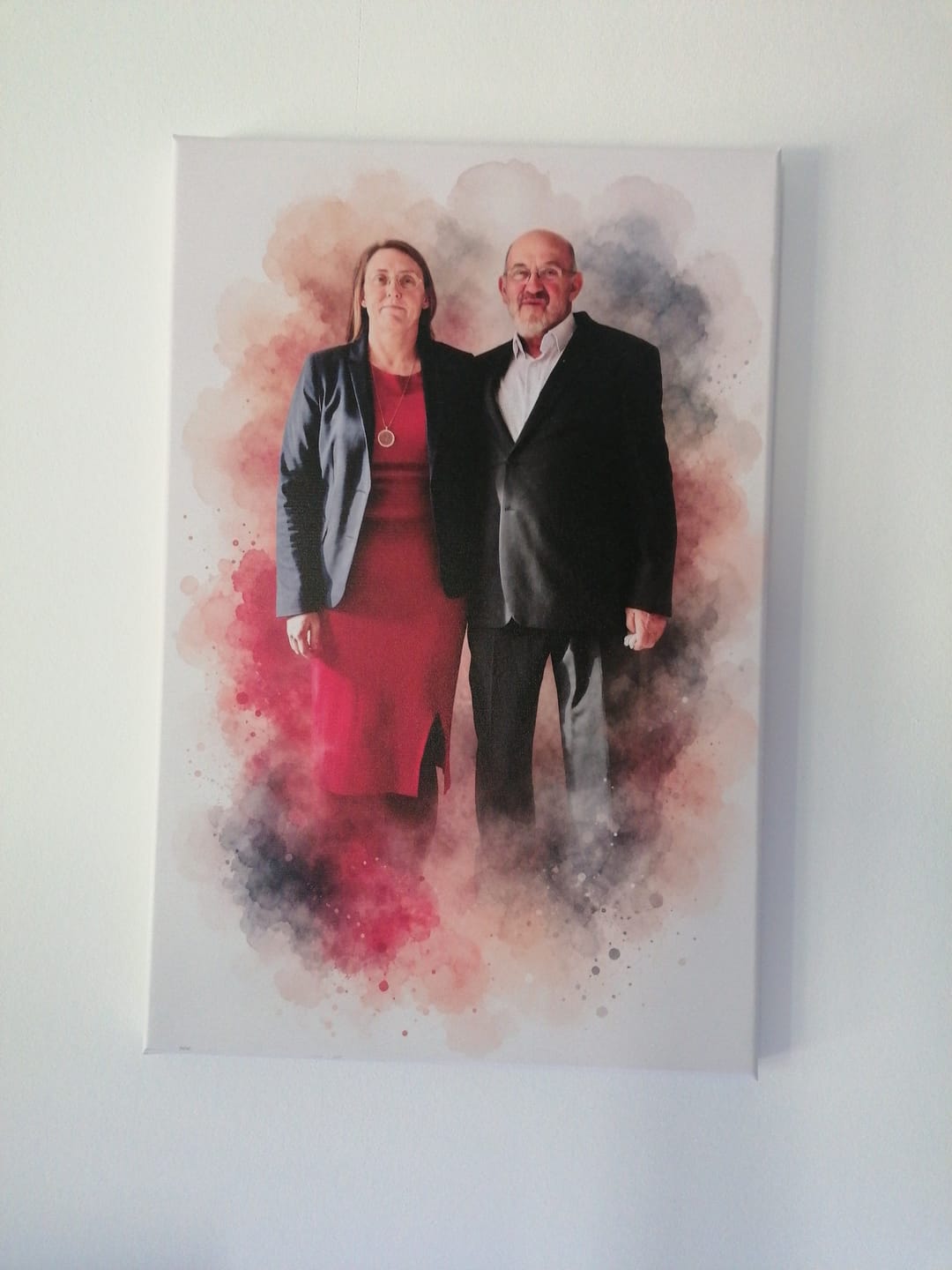 Customer photo review of Euer Foto als Kunstwerk – mit Live-Vorschau, als Poster oder Leinwand
