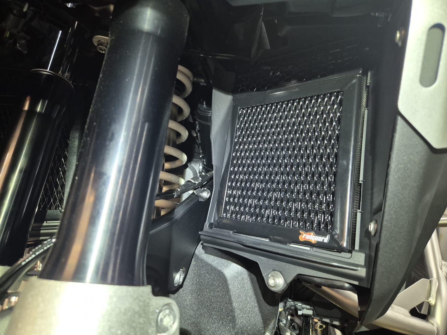 Customer photo review of BMW R1300GSA 2024-2026 Radiator Guards