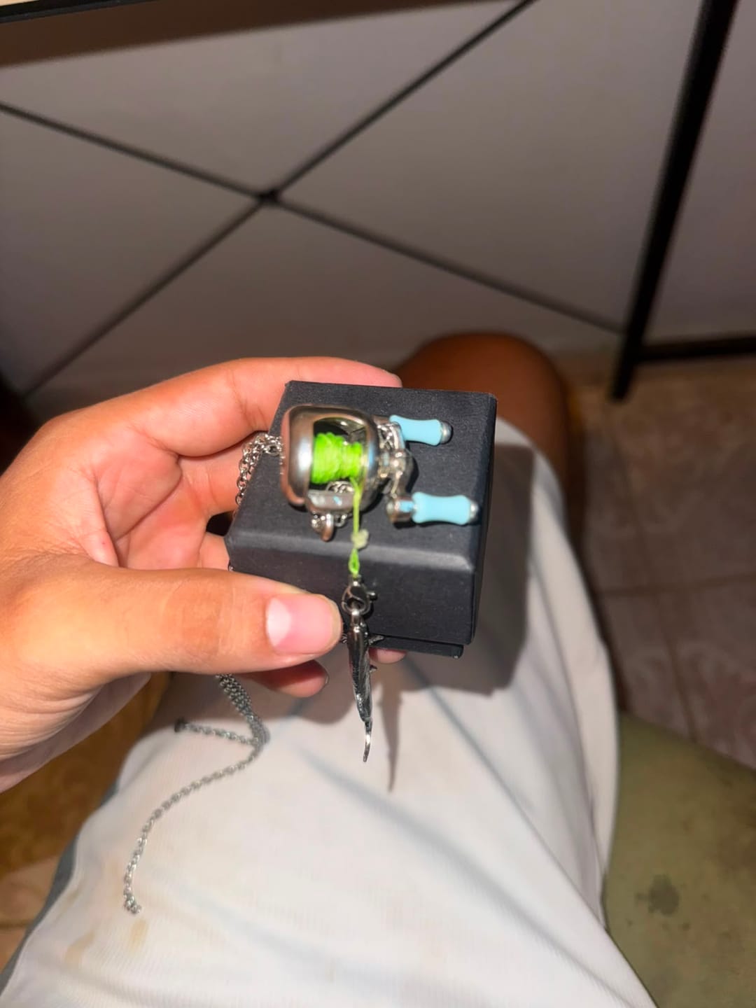 Customer photo review of ReelHook™ — Collar de Carrete para Pescadores