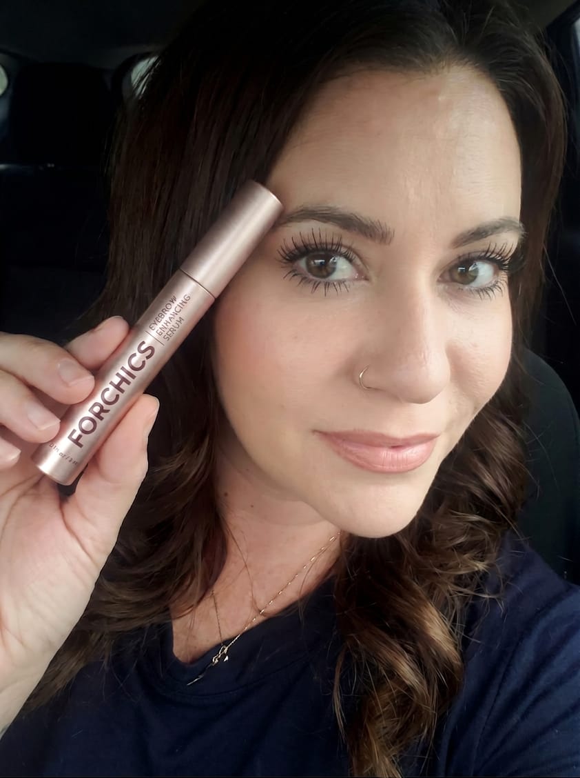 Customer photo review of Eyebrow Growth Serum