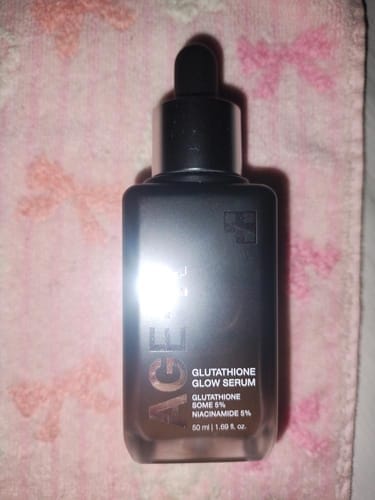 Customer photo review of AGE-R Glutathione Glow Serum