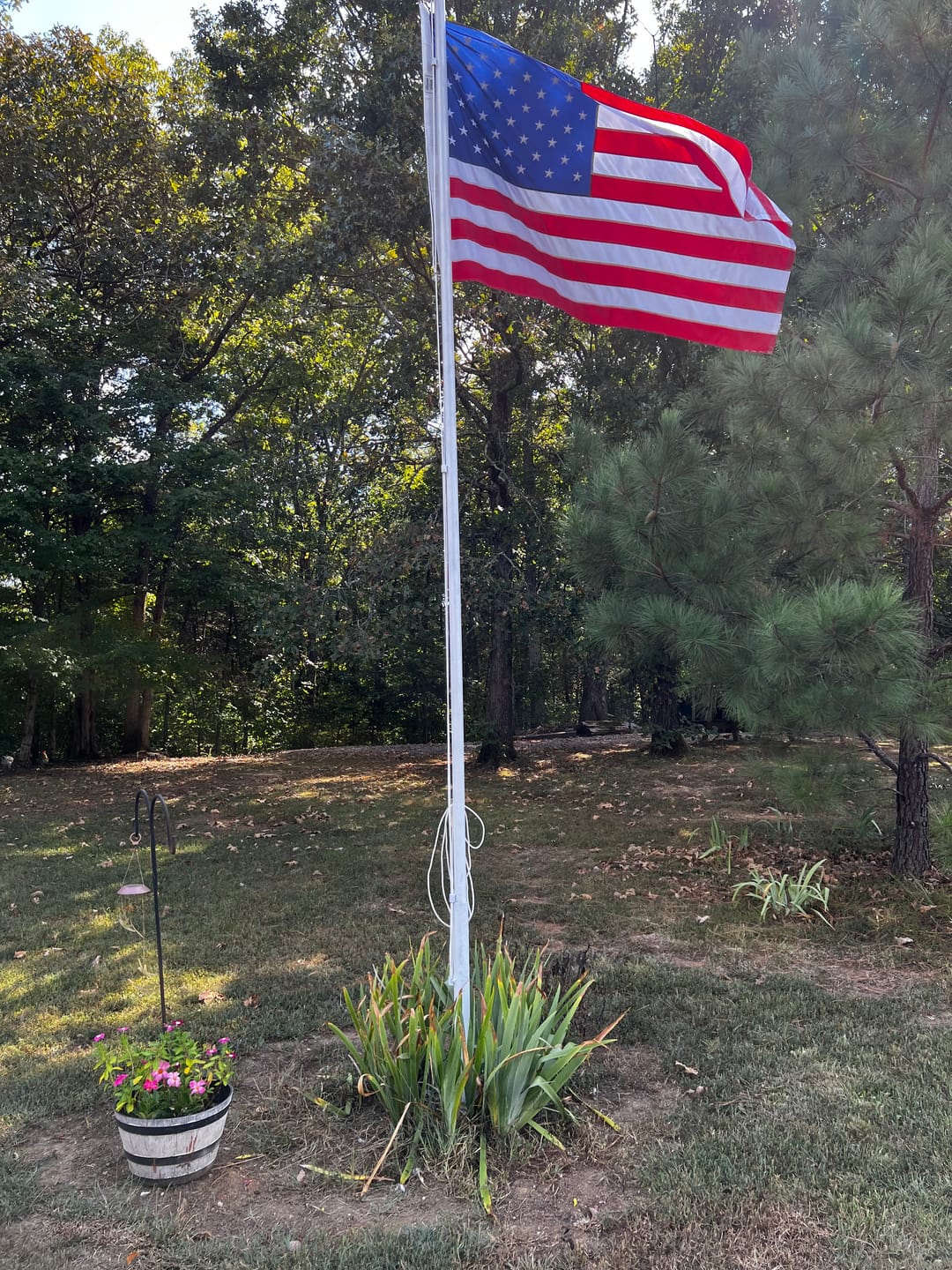 Customer photo review of 4' x 6' American Flag