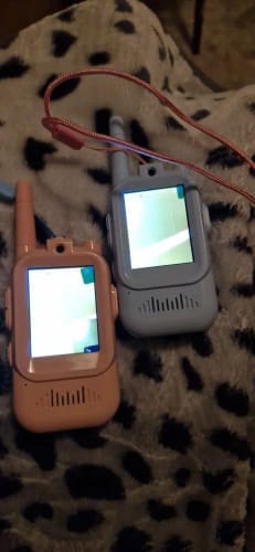 Customer photo review of Walkie Talkie con cámara sin internet