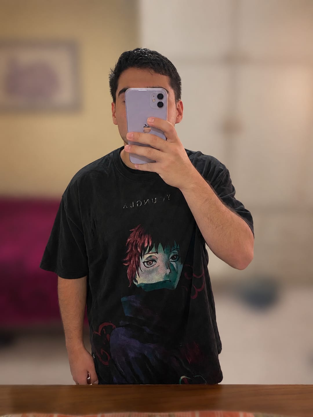 Customer photo review of 4318 - Naruto Distressed Tees