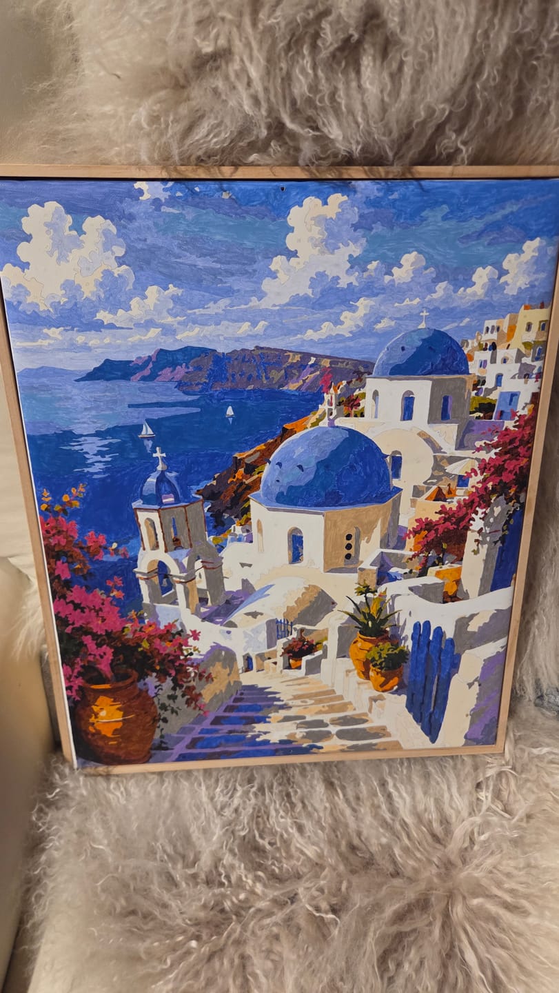 Customer photo review of Santorini Bliss