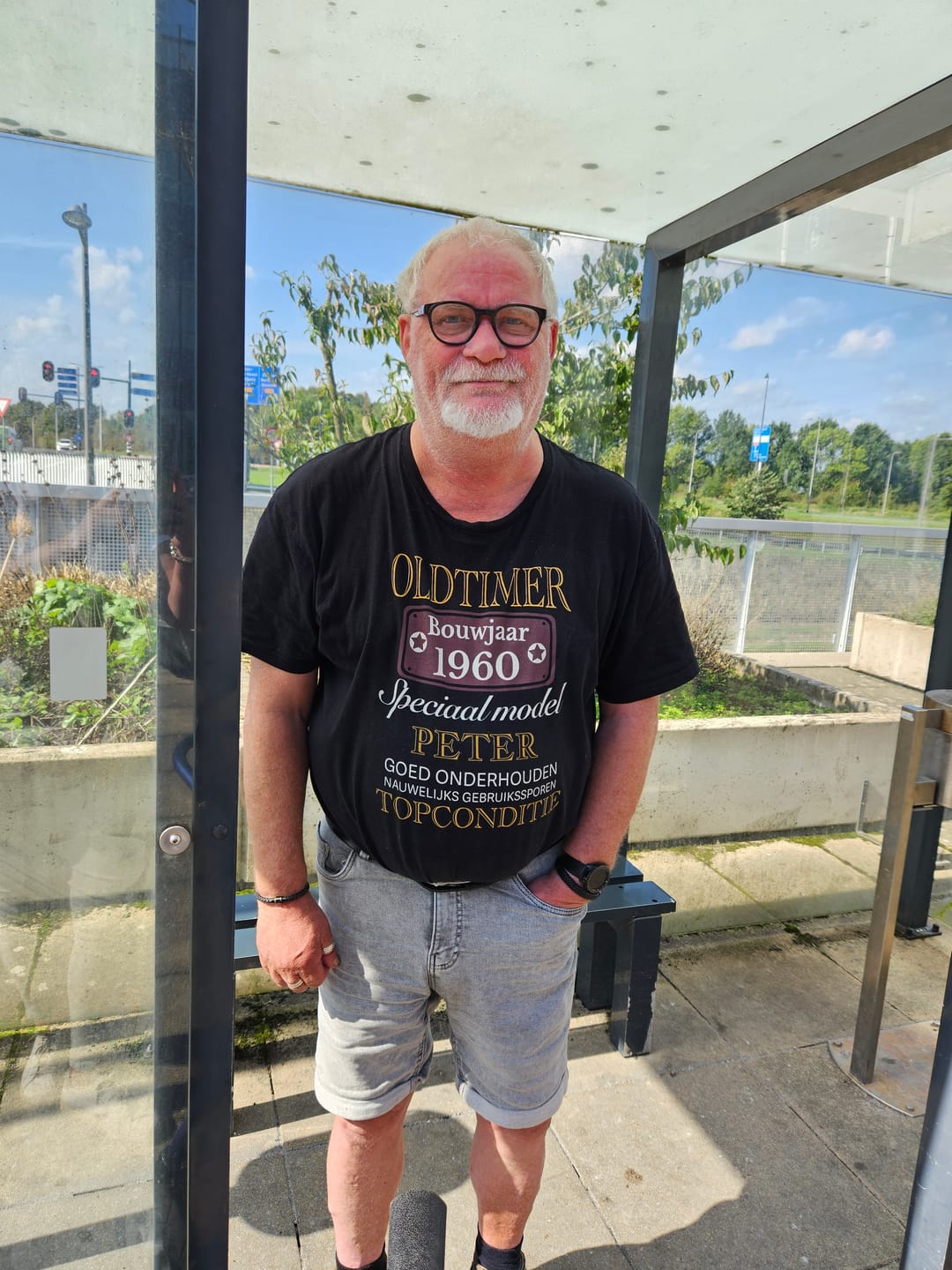 Customer photo review of Oldtimer Speciaal model - Personaliseerbaar T-shirt