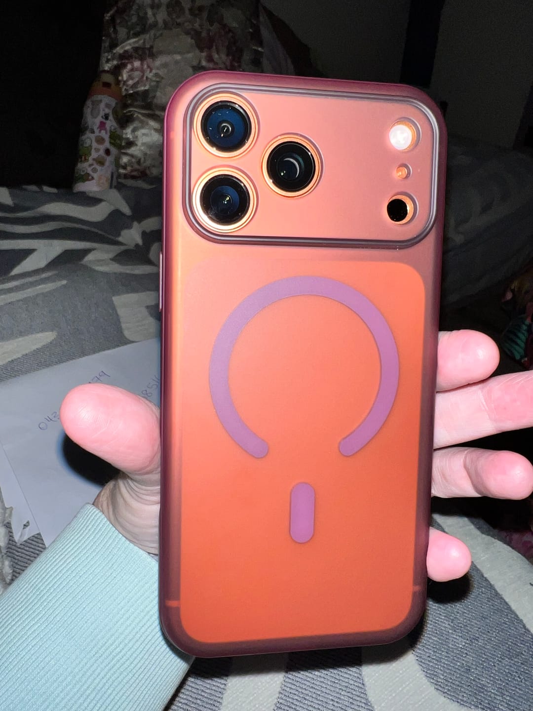 Customer photo review of Master Series Premium Tempered Glass iPhone Screen Protector