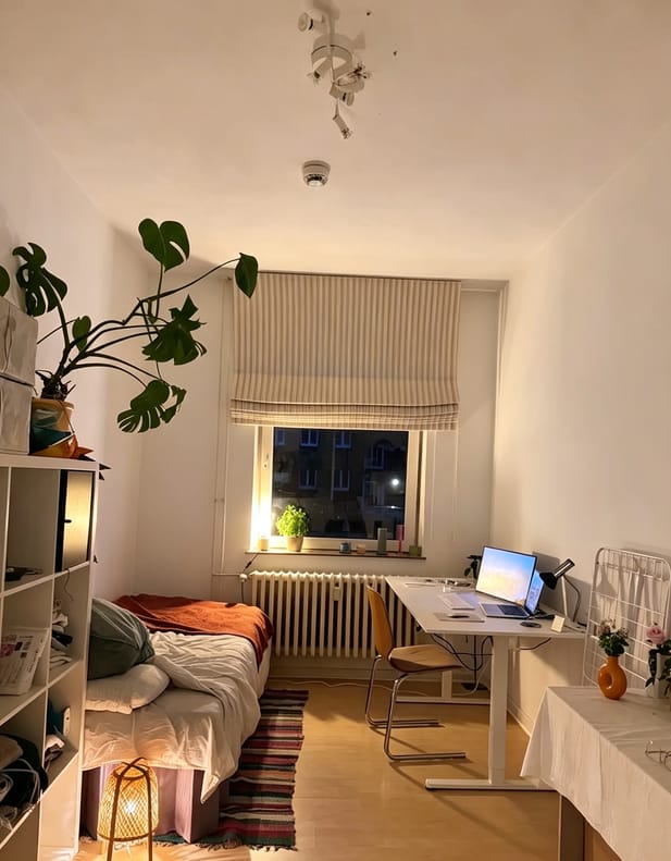 Customer photo review of Zaria Custom Motorized Roman Shades