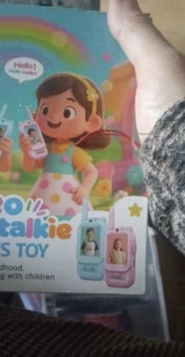 Customer photo review of Walkie Talkie con cámara sin internet