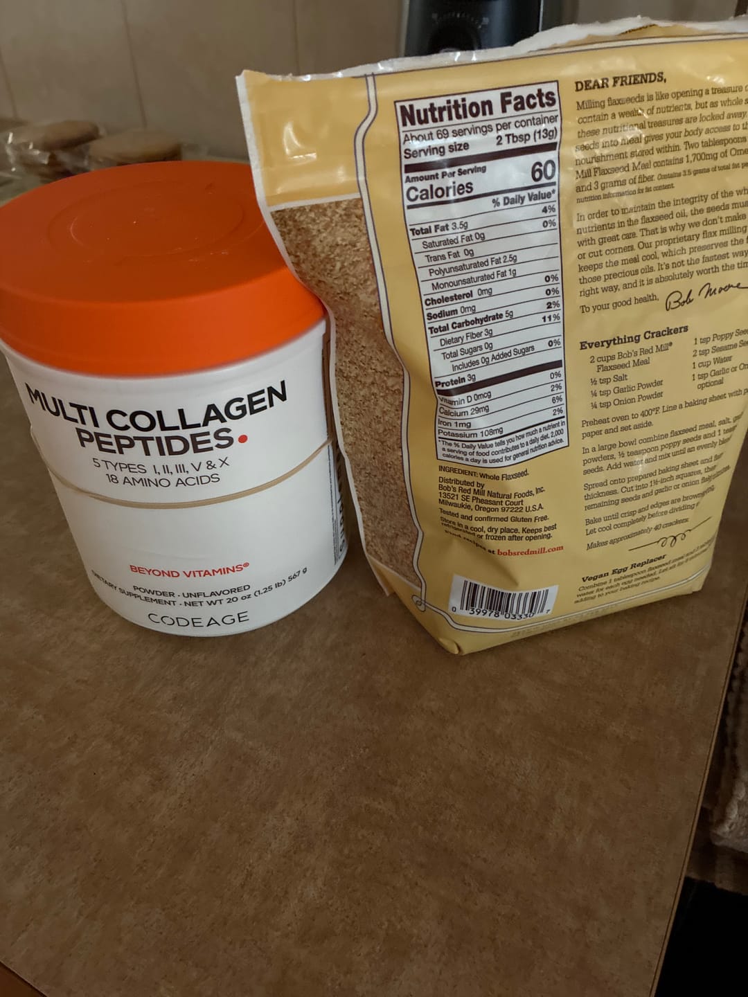 Customer photo review of Multi Collagen Peptides Powder