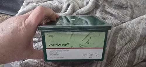 Customer photo review of Super Cica Daily Quick Masks