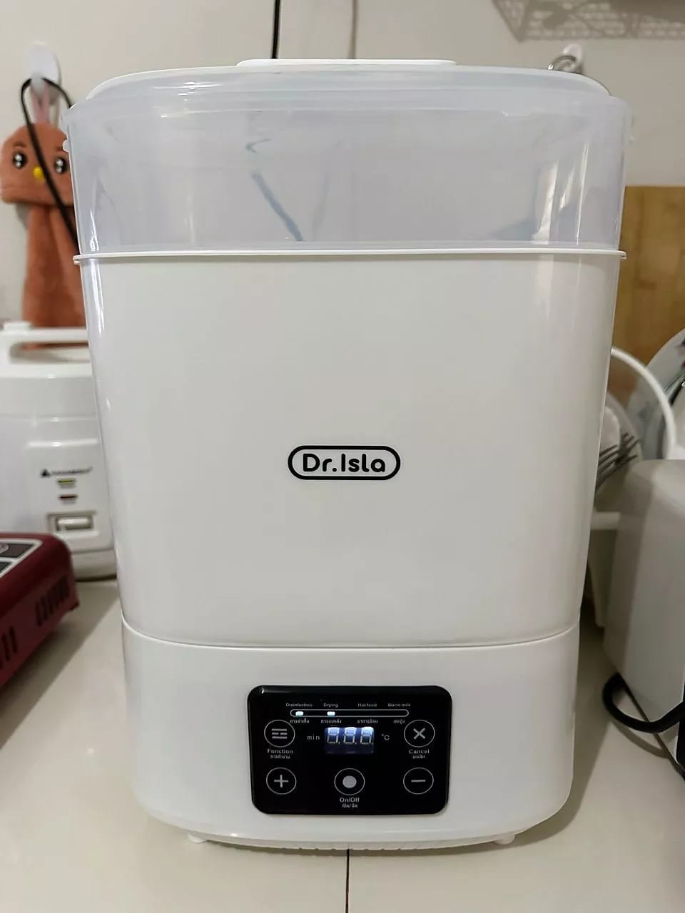 Customer photo review of 5 in 1 Baby Bottle Sterilizer With Drying Bottle Heater Capacity Auto Shut-Off
