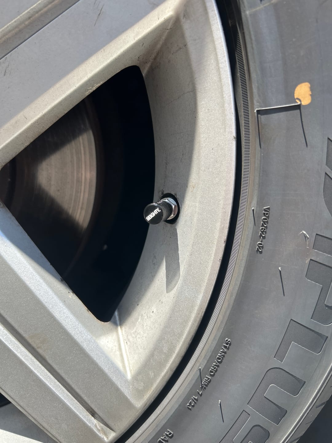 Customer photo review of 80Eighty® Valve Stem Caps